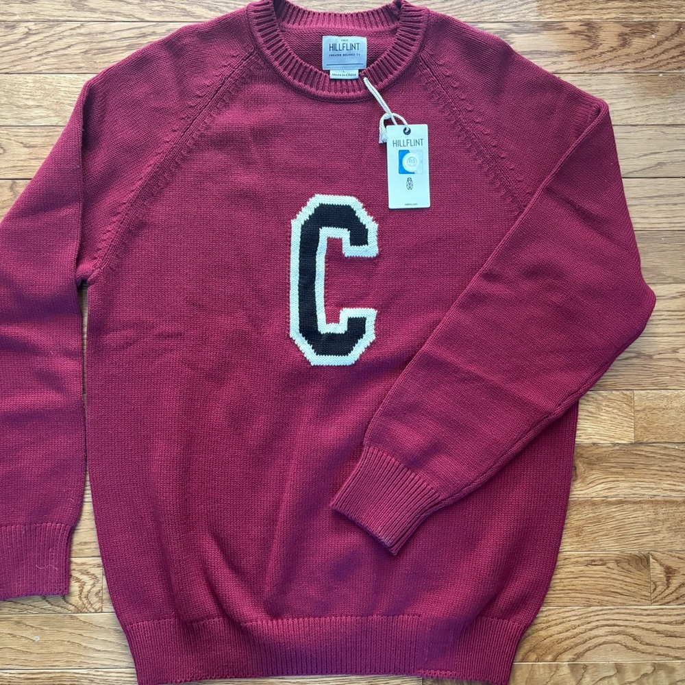 Hillflint vintage style college sweater